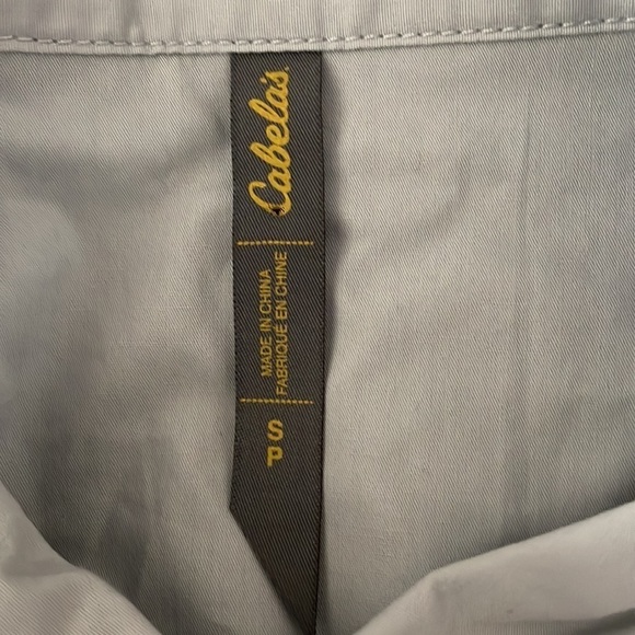 Nwt Cabela’s Outfither Shooting Shirt Size Blue - Picture 11 of 12